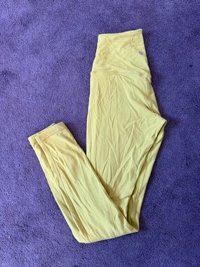 Lululemon Align Leggings Yellow